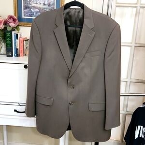 100%Wool Kenneth Cole Suite Blazer 44 / 38 Luxury Office Formal